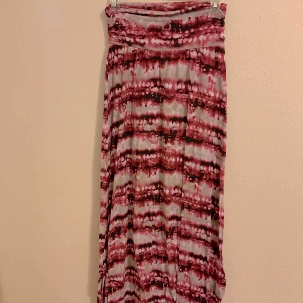 Tie dye comfy skirt